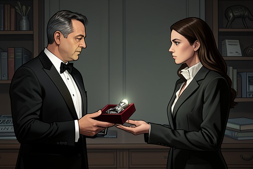 Byron Proposes a Brain-Chip Connection to Hazel from "Made for Love". Byron’s brain-chip proposal to Hazel turns a familiar romantic gesture into a demand for bodily and neural participation.