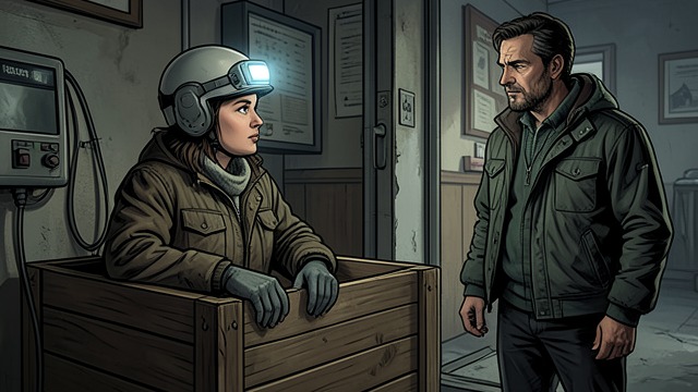 A Helmet Experiment from "Made for Love". A Helmet Experiment An improvised defense Hazel wears the Sleep Helmet X7 inside a wooden crate, hoping its sleep technology will interfere with the…