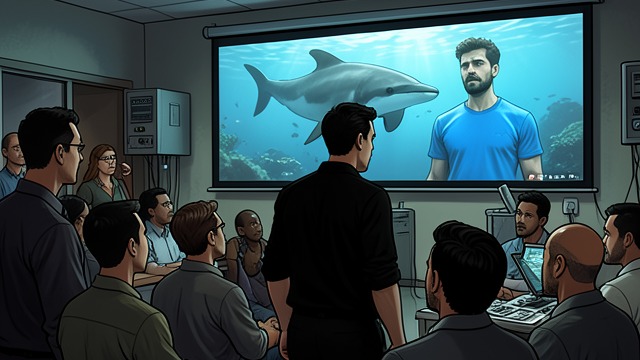 The Song’s False Hero from "Made for Love". The Song’s False Hero The story repackaged Dolphin Savior’s song and video present a sentimental version of Jasper’s rescue.