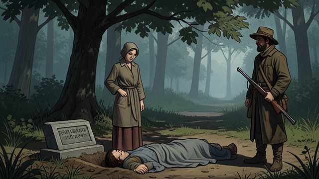 A Secret Funeral from "Made for Love". A Secret Funeral A farewell in the woods Liver leads Jasper and Hazel to a remote place where they can leave her father’s body beyond Gogol’s immediate reach.