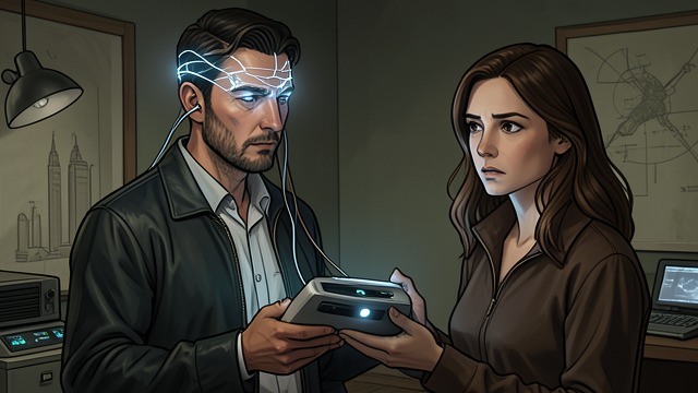 The Proposed Meld from "Made for Love". The Proposed Meld Love as progress Byron asks Hazel to accept an experimental brain connection, presenting shared neural access as the next stage of intimacy.