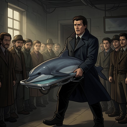 From Rescue to Rescue from "Made for Love". Jasper’s public image as a dolphin rescuer collides with his private fixation and eventually leads him toward a different kind of rescue.