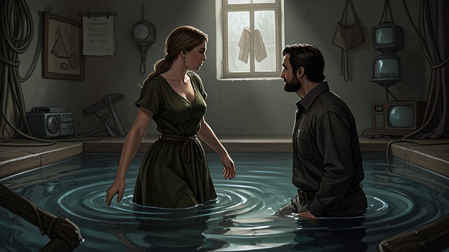 死亡与逆转,《黄衣之王》中的场景。鲍里斯·伊万与热纳维耶芙 热纳维耶芙似乎死在石化池中,而鲍里斯·伊万则通过自杀追随她而去。 成对的毁灭 他们的死亡将科学发明与情感绝望紧紧联系在一起。 幸存者的负担 亚历克获得了他们的艺术作品以及那个未解的秘密,这便是他继续活下去所付出的代价。