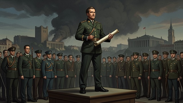 Policy Announcement from "The King in Yellow". Policy Announcement The Governor announces that the Government will establish Lethal Chambers across the United States.