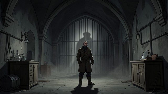 龙庭困局,《黄衣之王》中的场景。龙庭困局 叙述者退入龙庭,却发现庭门已经关闭。 命运的建筑 拱顶、铁夹与黑暗似乎都在帮助追逐者。 逃脱失败 肉身的避难所变成了陷阱,使即将到来的对峙无可避免。