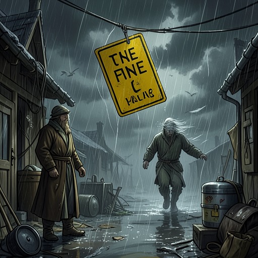 The Yellow Sign and Responsibility from "The King in Yellow". This flow traces the Yellow Sign as an object that moves from curiosity to recognition, obligation, and fatal possession.