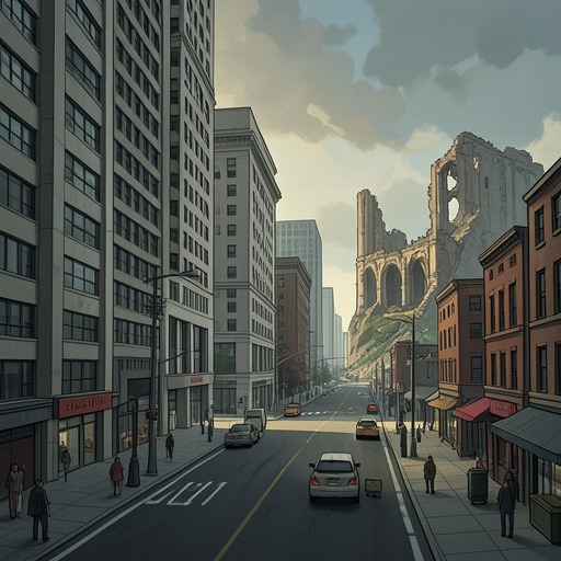 Modernity and Anarchy from "The King in Yellow". This flow traces the contrast between civic order in New York City and the social collapse surrounding Paris, revealing different forms of instability beneath…