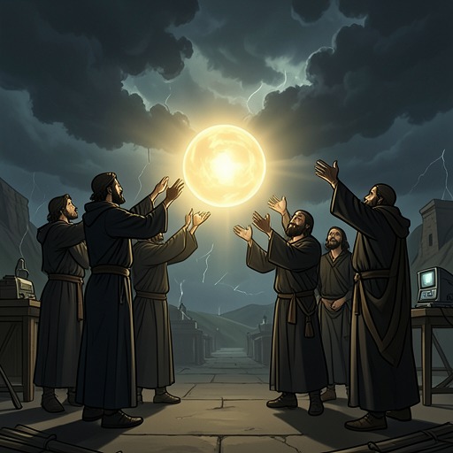 Fate as a Living Force from "The King in Yellow". This flow traces how characters interpret coincidence, prophecy, and inevitability until fate becomes either a warning or an excuse.