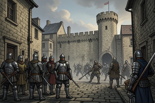 Siege of Carlisle (1385) from "The Last Duel". The Siege of Carlisle (1385) was the failed culmination of a French and Scottish raid into northern England, in which Jean de Carrouges took part.