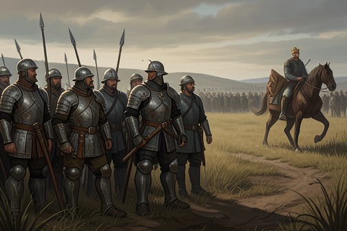 Battle of Crécy from "The Last Duel". The Battle of Crécy was a decisive early engagement in the Hundred Years’ War, remembered in the book as a devastating loss for French chivalry.