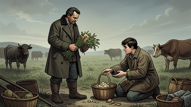 Patronage Through Aunou from "The Last Duel". Patronage Through Aunou A gift with political meaning Count Pierre grants Aunou-le-Faucon to Le Gris, rewarding service and reinforcing their relationship.