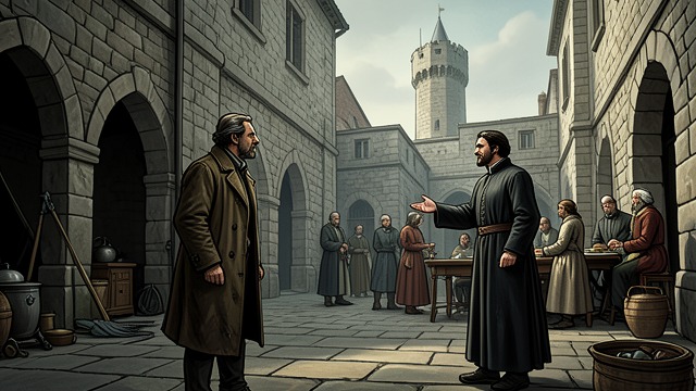 The Land Remains Out of Reach from "The Last Duel". The Land Remains Out of Reach A renewed claim Jean seeks Aunou-le-Faucon again, treating possession of the estate as a possible completion of his revenge.