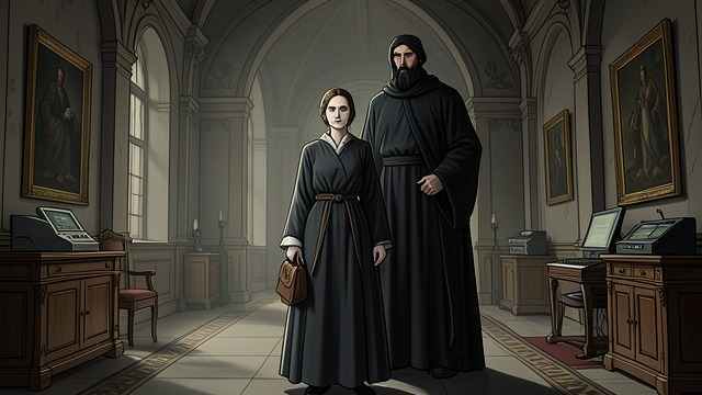 The Name in Court from "The Last Duel". The Name in Court Suspicion follows ancestry Marguerite’s father’s reputation may prejudice listeners against her.