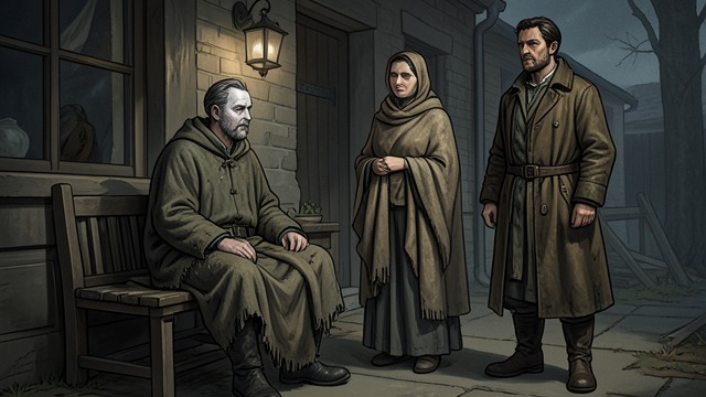 Home in Winter from "The Last Duel". Home in Winter A poor return Jean comes back sick, in debt, and without the plunder he expected. His knighthood is the expedition’s most durable reward.