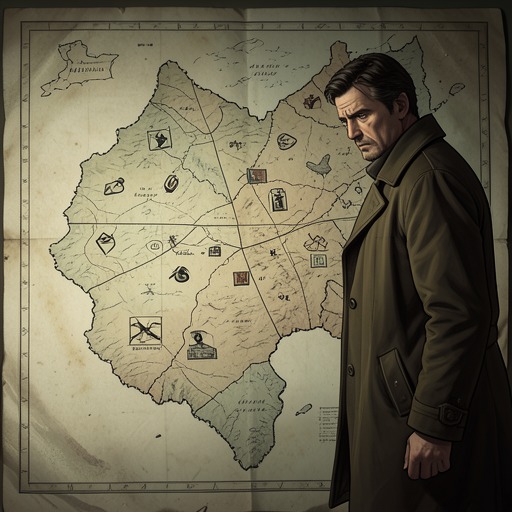 Land as Power from "The Last Duel". Fiefs operate as economic assets, family inheritance, political rewards, and the material language through which the principal rivalry is expressed.