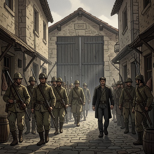 The Scottish Expedition from "The Last Duel". The campaign exposes Jean to the failures of coalition warfare and returns him home weakened just before the events that define his life.