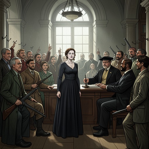 Marguerite’s Public Ordeal from "The Last Duel". Marguerite moves from private victimization into a legal system that makes her credibility, body, and life public objects of judgment.