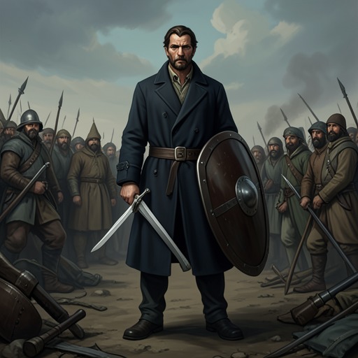 Le Gris’s Ascent and Fall from "The Last Duel". Le Gris advances through wealth, education, and patronage, then faces an accusation he refuses to evade through clerical privilege and dies in combat.