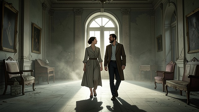 The Palace Explorations from "The Leopard". The Palace Explorations Desire under restraint Angelica and Tancredi wander through the vast, neglected rooms of the Donnafugata palace.