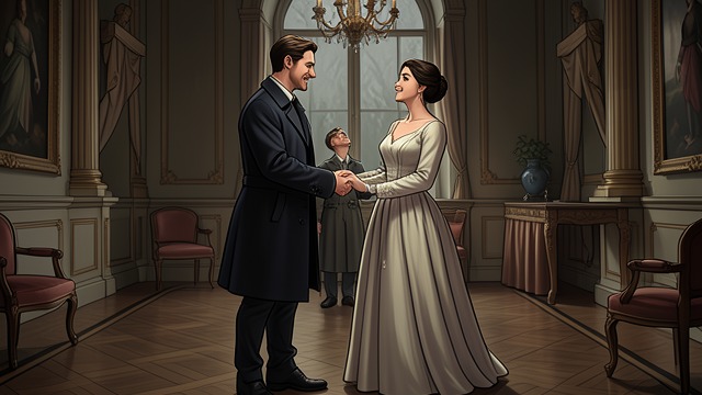 The Dance at the Ball from "The Leopard". The Dance at the Ball An uncle invited back to youth Angelica asks the Prince to dance, and Tancredi encourages him.