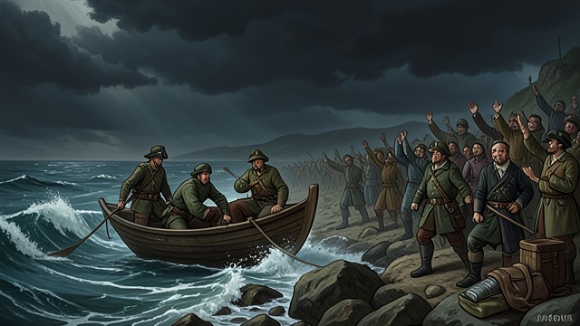 The Landing at Marsala from "The Leopard". The Landing at Marsala A new force arrives The landing of Giuseppe Garibaldi’s volunteers transforms political rumor into a direct threat to Bourbon control.
