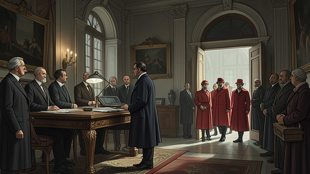 The New Kingdom Settles In from "The Leopard". The New Kingdom Settles In Celebration after conflict At Palazzo Ponteleone, the aristocracy meets under the new political settlement and congratulates itself…