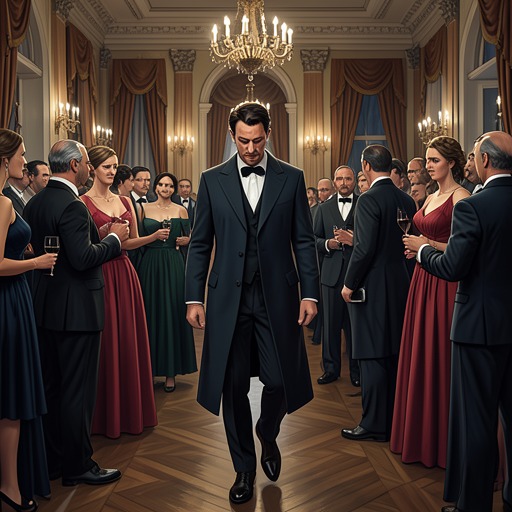 The Ball as a Social Reckoning from "The Leopard". This thread follows Don Fabrizio’s experience of the ball as a gathering that reveals the old elite’s exhaustion and the new society’s presence.