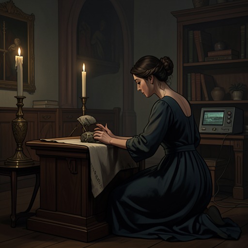 The Church and the Inherited Sacred from "The Leopard". This thread follows the Salina sisters’ devotional collection from proud possession to ecclesiastical scrutiny and the loss of its claimed authority.