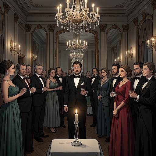 The Ritual of the Last Ball from "The Leopard". This thread follows the ball’s transformation from social celebration into a meditation on beauty, exhaustion, and the inevitability of death.