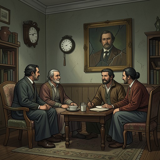 The Salina Family’s Unmaking from "The Leopard". This thread follows the erosion of the family’s wealth, authority, and distinctive memories as its members adapt to a social order they cannot control.