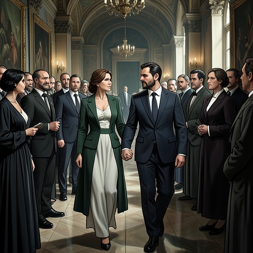 The Fragile Romance of Tancredi and Angelica from "The Leopard". This thread follows the couple’s attraction from a public first meeting through private restraint, social display, and the long afterlife of their marriage.