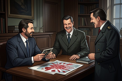 Kavalier's Arrest from "The Leopard". Kavalier’s arrest brings Harry Hole’s investigation to a public, physical reckoning with Sigurd Altman.