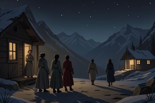 Night at Håvasshütte from "The Leopard". Night at Håvasshütte is the concealed intersection of several women’s journeys into the mountains and a possible assault witnessed, but misunderstood, by Elias…