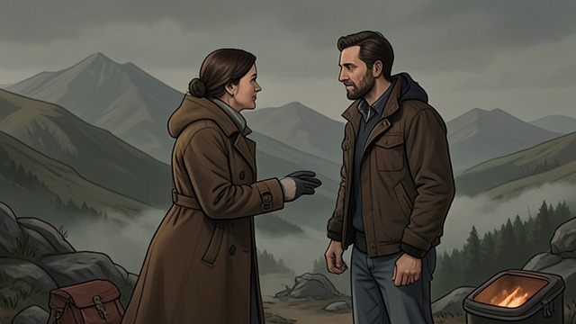 The Mountain Resemblance from "The Leopard". The Mountain Resemblance An unexpected echo In Ustaoset, Kaja meets Aslak Krongli, whose energetic manner and openness recall Even.