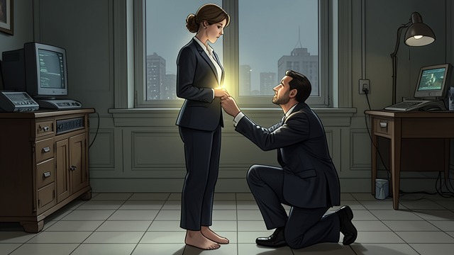 The Forced Service Threat from "The Portable Door". The Forced Service Threat A Magical Demonstration Dennis Tanner compels Sophie Pettingell to begin undressing and forces Paul to hurt himself when he tries to…