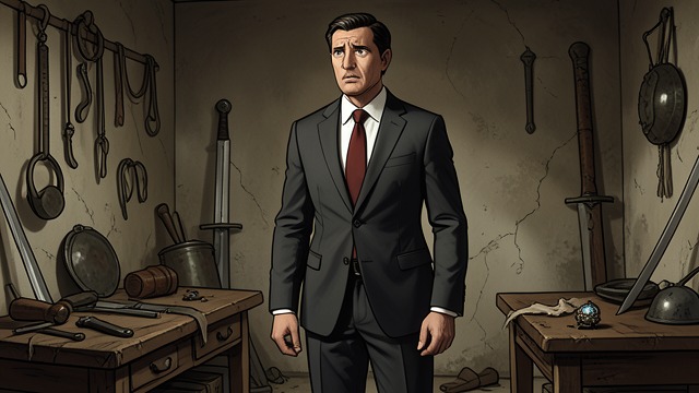 The Hidden Object from "The Portable Door". The Hidden Object A Lost Inheritance The strongroom contains old records and relics that point toward the firm’s earlier history, including documents…