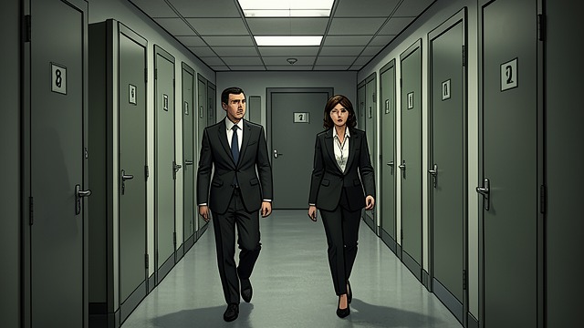 A Maze of Offices from "The Portable Door". A Maze of Offices Lost in the Building Paul Carpenter cannot follow the receptionist’s directions through the sprawling, confusing headquarters.