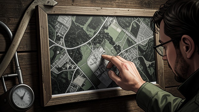 Sensing the Photograph from "The Portable Door". Sensing the Photograph An Unexpected Signal Paul Carpenter feels a prickling sensation when his finger touches one marked place in an aerial photograph.