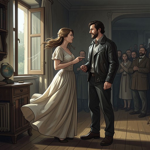 Sophie and Shaz’s Brief Romance from "The Portable Door". This thread follows Sophie’s attraction to Shaz, the ideals she attaches to him, and the revelation that their apparent relationship was manipulated.