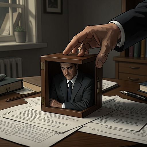 John Wells’s Return from "The Portable Door". This thread traces John Wells’s transformation, hidden survival, release through Paul’s intervention, and renewed authority in the firm.