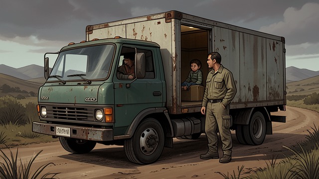 The Box Truck Beginning from "Nomadland". The Box Truck Beginning A forced move After divorce and mounting debt, Bob Wells cannot afford a separate apartment near his work and children.
