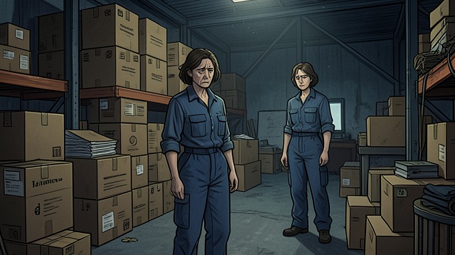 Warehouse Companionship from "Nomadland". Warehouse Companionship A difficult job At Amazon, Silvianne Delmars works night shifts as a stower.