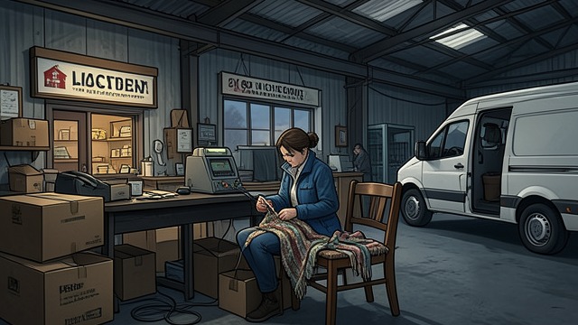 Labor at the Warehouse from "Nomadland". Labor at the Warehouse Income with a purpose Patti DiPino values the pay from Amazon CamperForce but resists the consumerism that the warehouse serves.