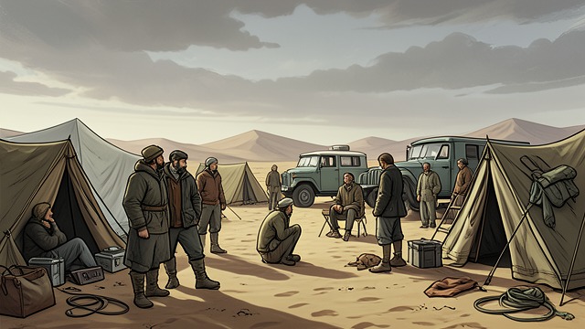 The Desert as Common Ground from "Nomadland". The Desert as Common Ground Access across income lines Public land near Quartzsite brings together people in tents, old vans, and costly motorhomes.