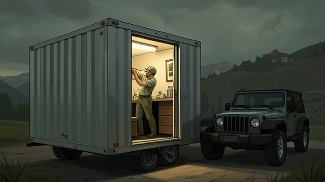 A Perfectly Small Fit from "Nomadland". A Perfectly Small Fit A home made workable Linda May buys the small fiberglass Squeeze Inn and adapts its interior to her needs.