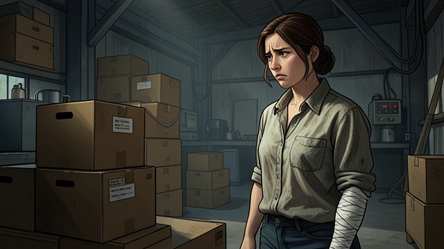 The Last Job Before Land from "Nomadland". The Last Job Before Land Returning for a purpose Linda May accepts another warehouse season despite her wrist history and distaste for the work.