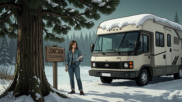 First Campground Post from "Nomadland". First Campground Post Work among the pines Linda May begins work at Junction Campground near Yosemite National Park, earning a modest hourly wage while living…