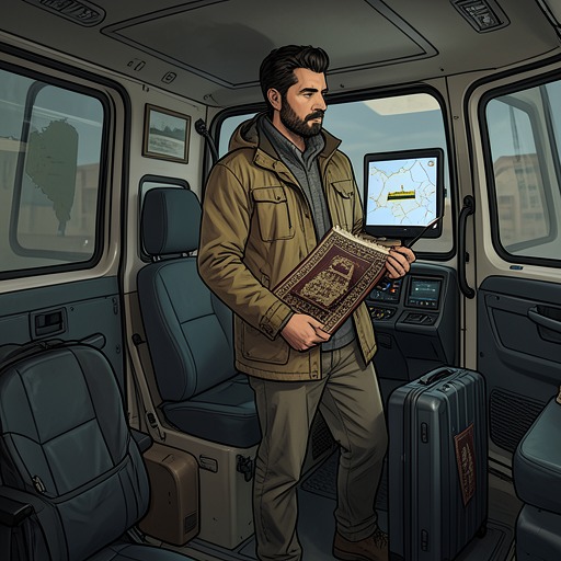 Sameer Ali’s Portable Faith from "Nomadland". Sameer Ali carries religious practice through a mobile life while extending solidarity to people facing poverty.
