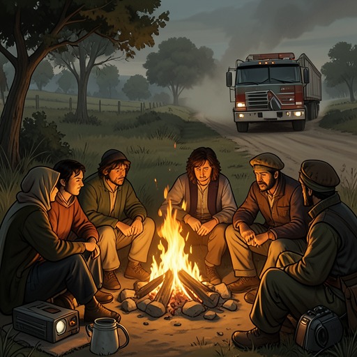A Growing Community Under Pressure from "Nomadland". Nomadic mutual aid offers real belonging, while scale, isolation, and public rules repeatedly threaten it.