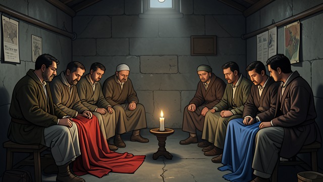 The False Hope Debate from "The Way of Kings". Eyes of Red and Blue Seeing Only the End Sigzil’s story describes prisoners who stare at blood and water while refusing to understand that death is certain.